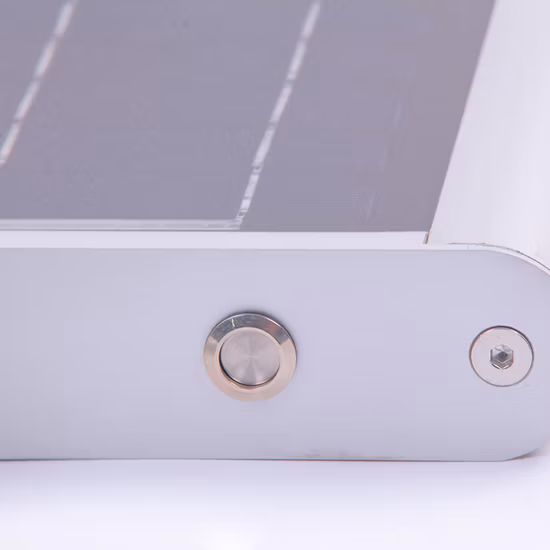 Luz automática y control de tiempo Fuente de luz HID Farola solar con WiFi