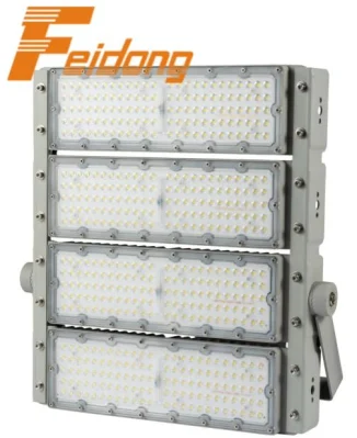 Popular de alta calidad, duradero, para exteriores, nuevo estilo, 600W, Highmast IP66, para estadios deportivos, luz LED de módulo de inundación de vida