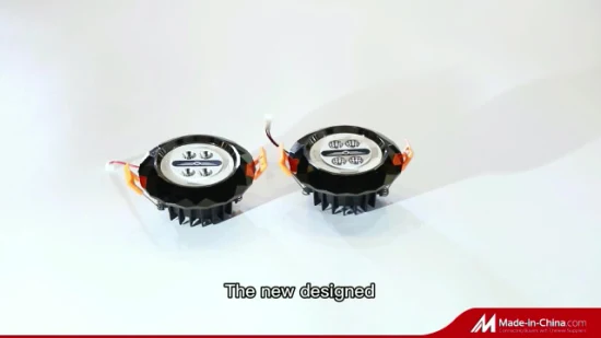 OEM/ODM interior 6.6W LED multifunción abajo luz para escaparate con nuevo diseño (LDL